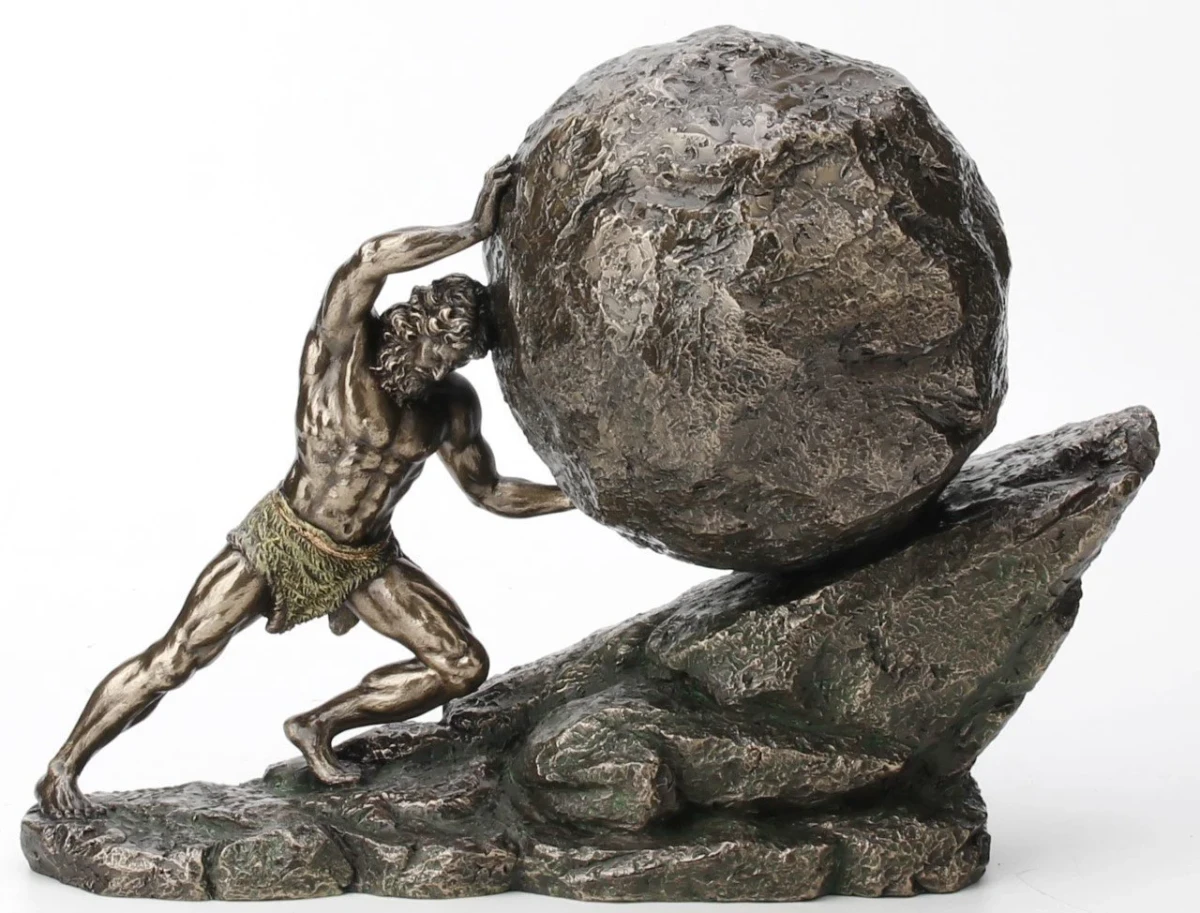 Sisifos Heykeli Wise Sisyphus Biblo