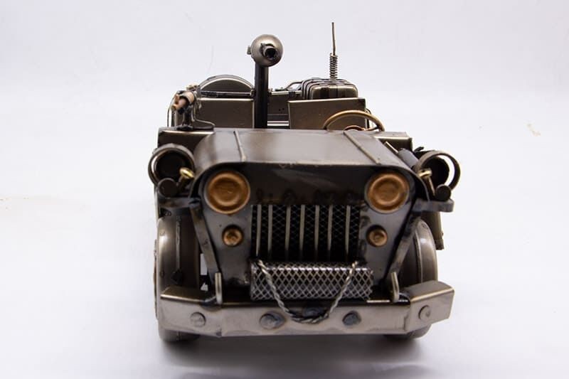 Dekoratif Metal Askeri Araç