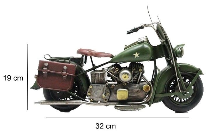 Dekoratif Metal Motosiklet