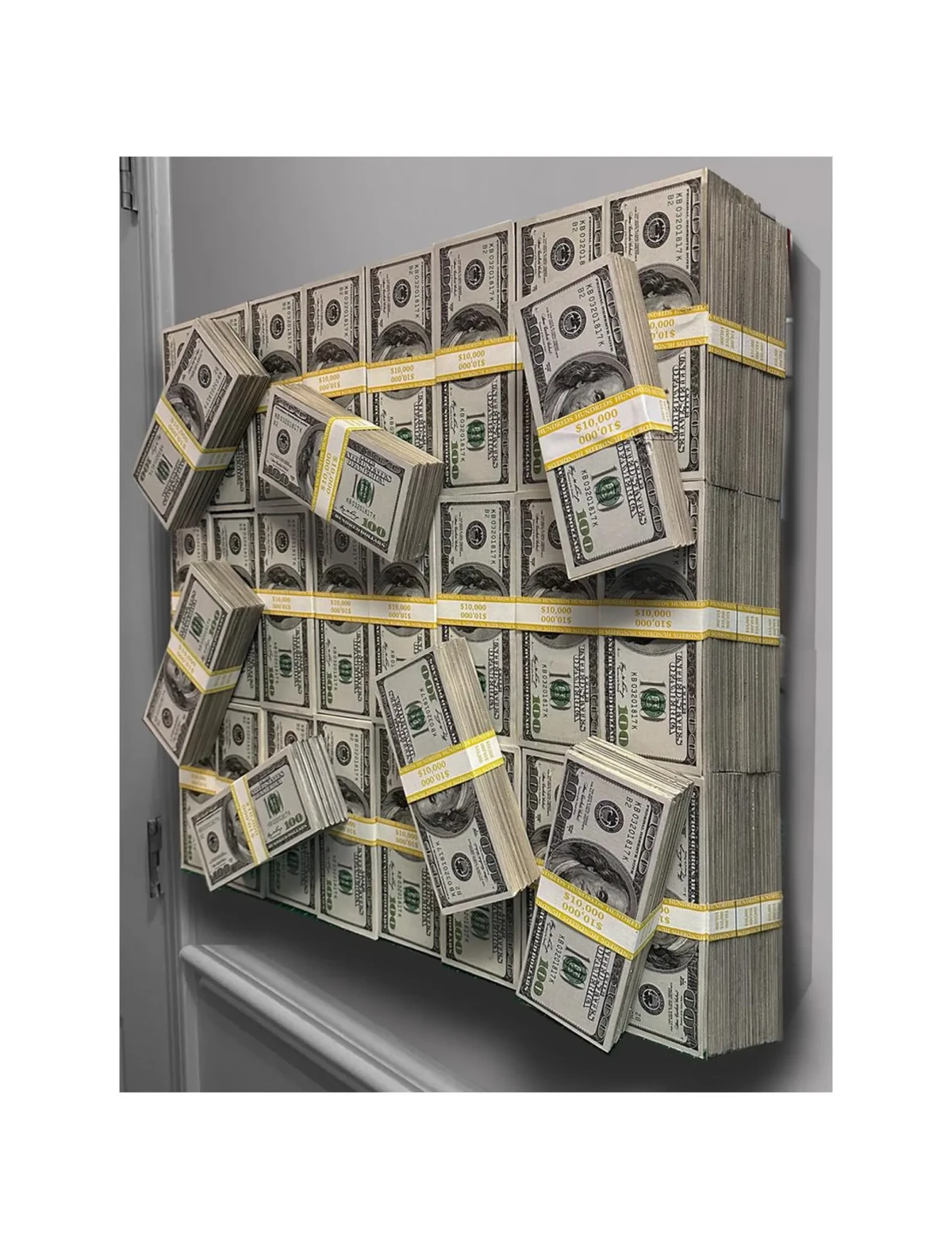 3D Dev Heykel Para Yığınları