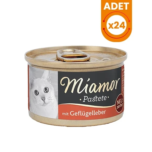 Miamor Pastete Ciğerli Tahılsız Konserve Kedi Maması