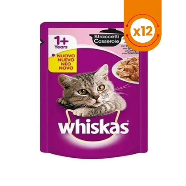 Whiskas Somonlu Güveç Pouch Konserve Kedi Maması