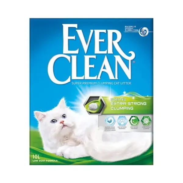 Ever Clean Extra Strong Kokulu Topaklanan Kedi Kumu